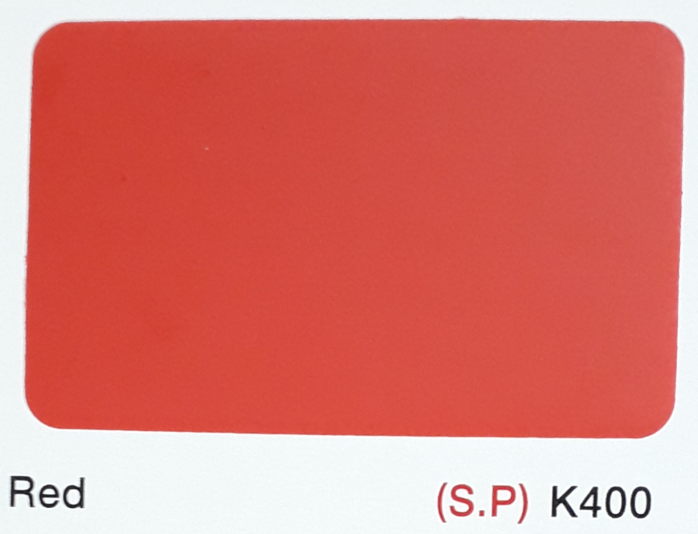 แม่สีน้ำ ฉลาม K400 สีแดง (สีน้ำภายนอก) 1/4กล