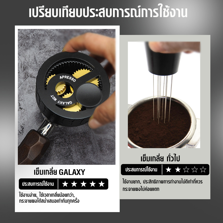 เข็มเกลี่ยผง APRESSO GALAXY วงแหวนผงแม่เหล็ก เครื่องมือ WDT