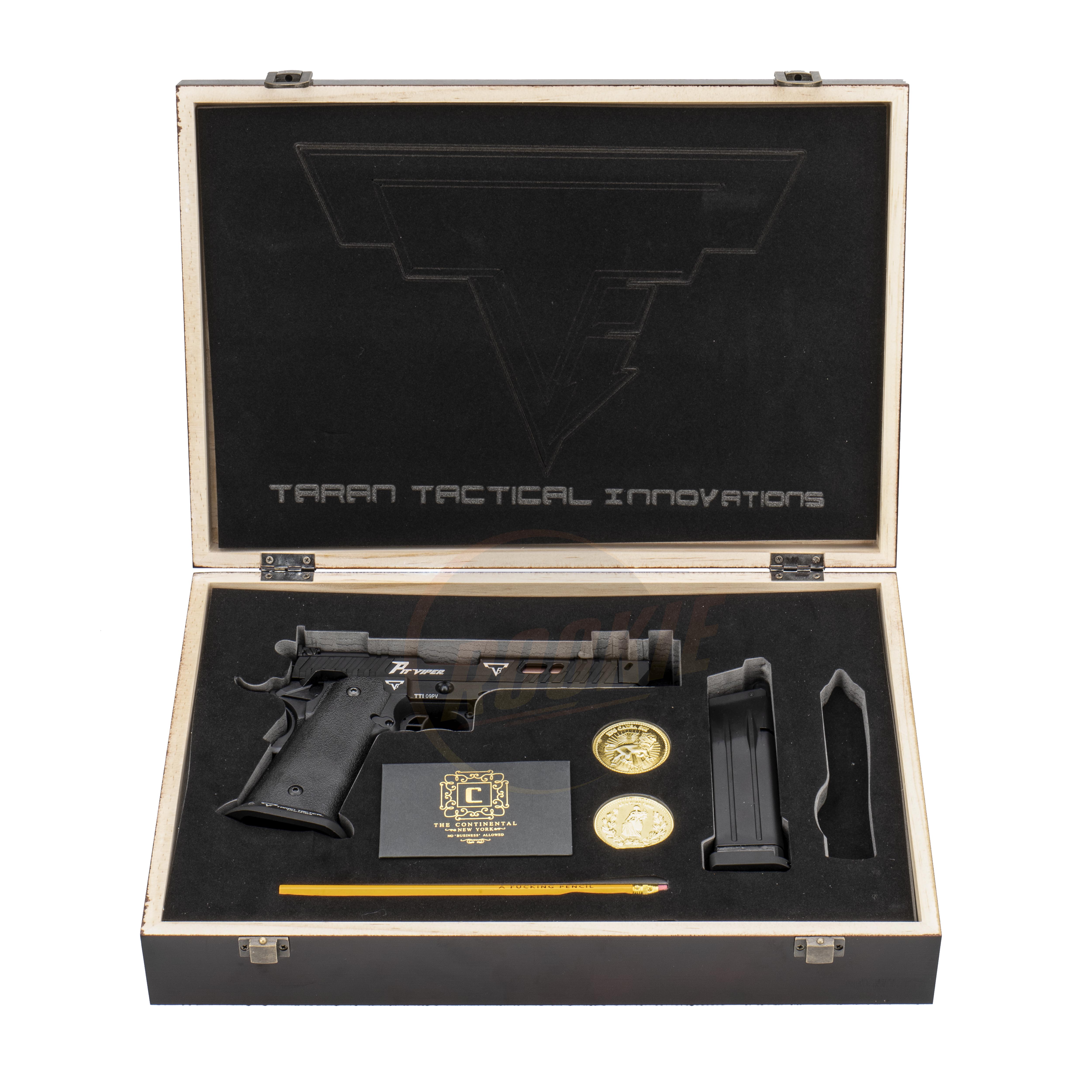 Double Bell 303 JW4 TTI Pit Viper with Wooden TTI Case