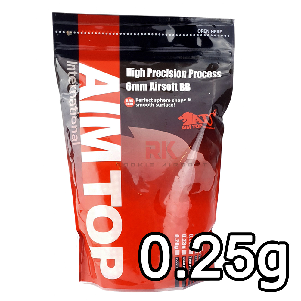 Aim Top BB 0.25g 6mm (3,200rds)