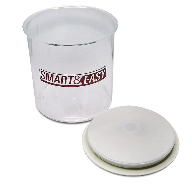 โถพลาสติกเกรด A โถใส่เมล็ดกาแฟ 1200ML.