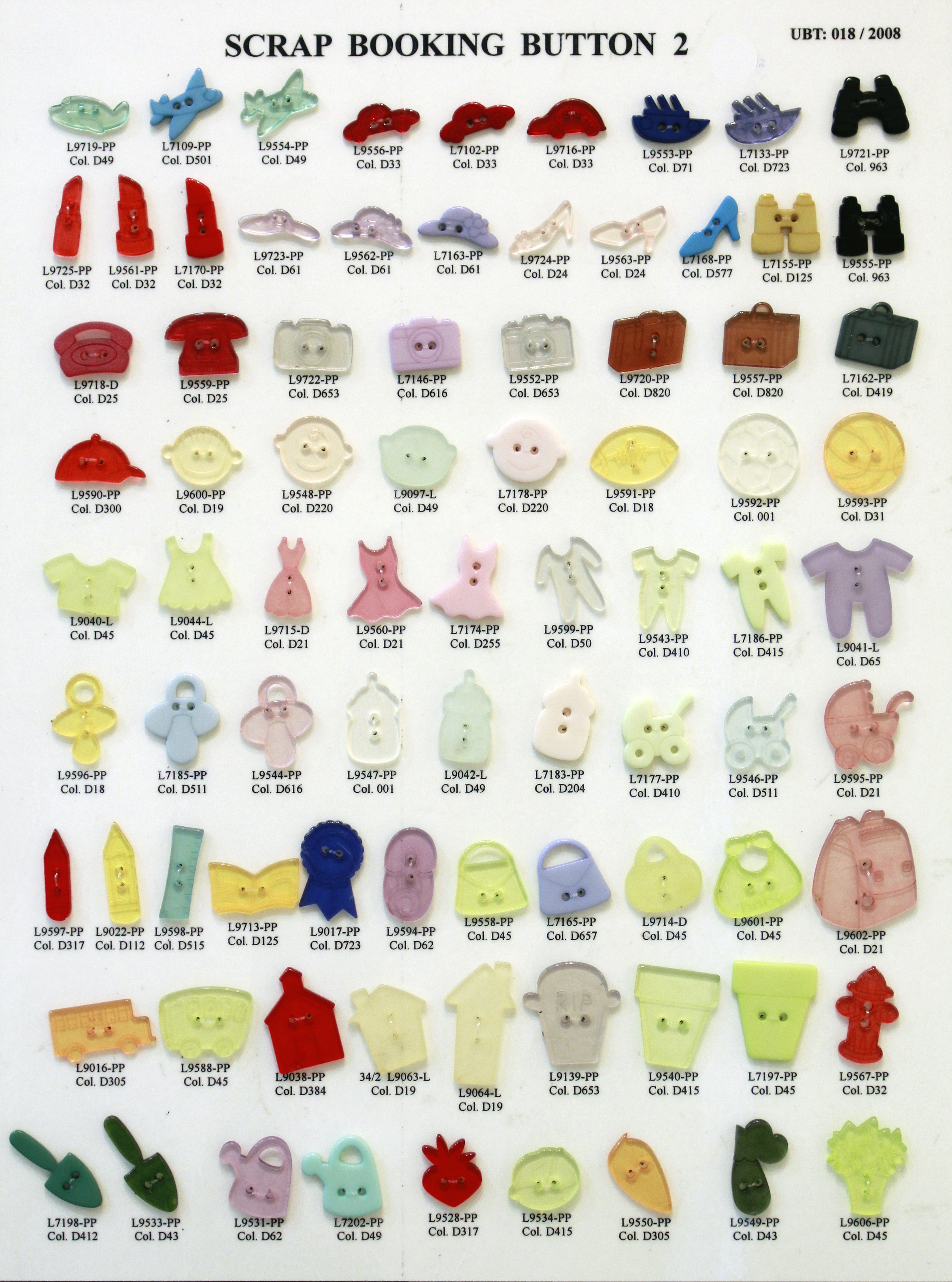 NYLON BUTTONS