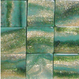 Mosaic marble - loden frost col. (size 5x5 mm,500g/pack)