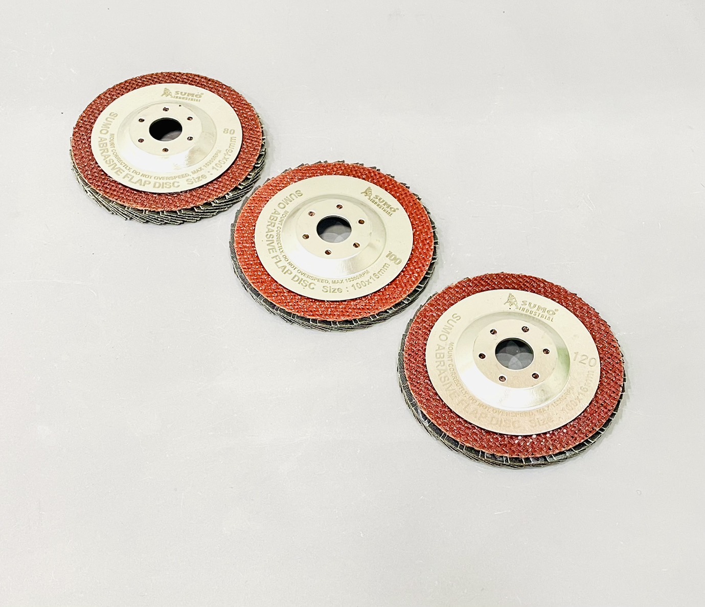 ผ้าทรายจานซ้อนเรียง หลังแข็ง