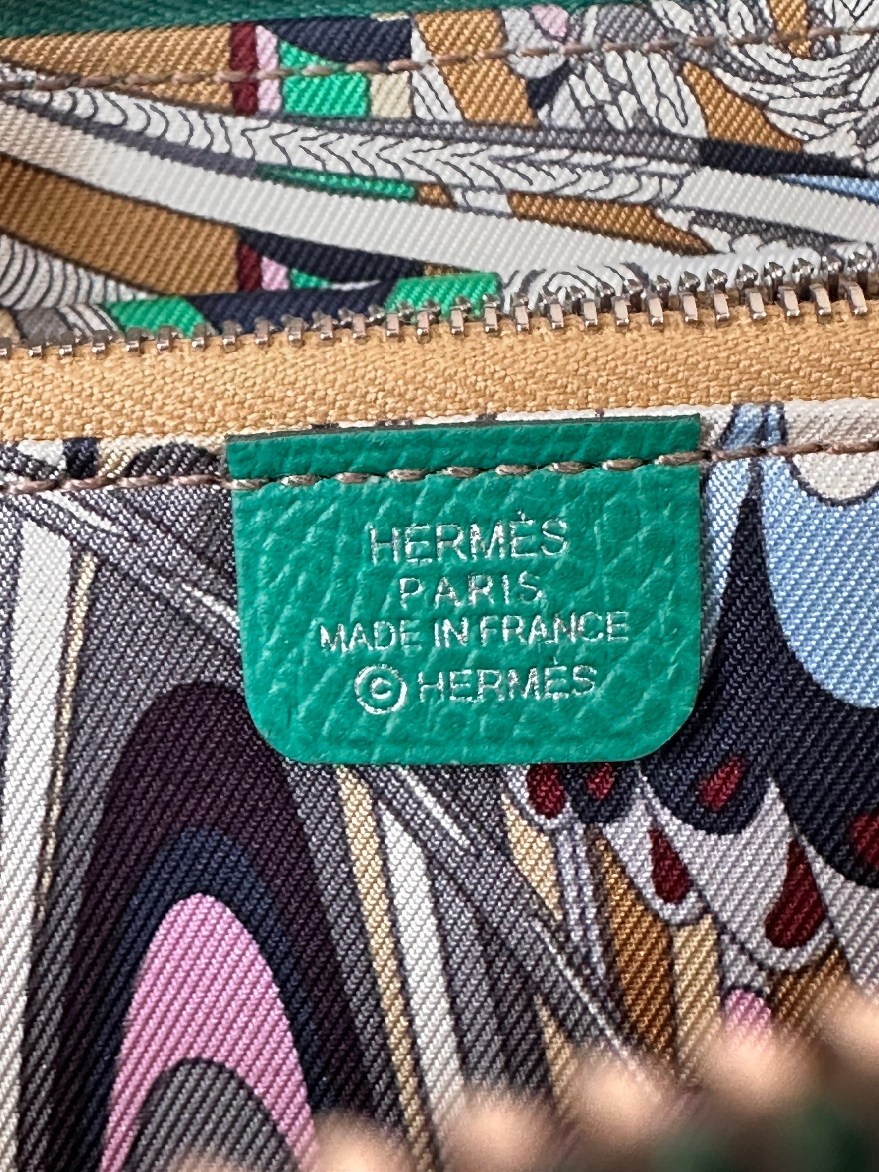Hermes Silk'In Compact Wallet