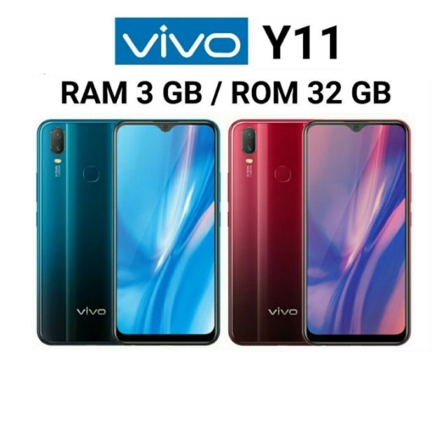 Vivo Y11 Ram 3 GB Rom 32 GB (เครื่องใหม่ประกันศูนย์ 1 ปี)