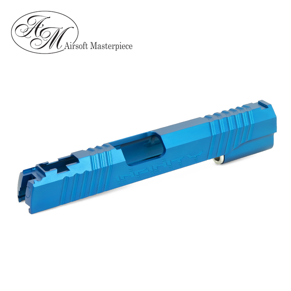 Airsoft Masterpiece Infinity Formula Ver.2 Standard Slide for Hi-CAPA / 1911 (Blue)