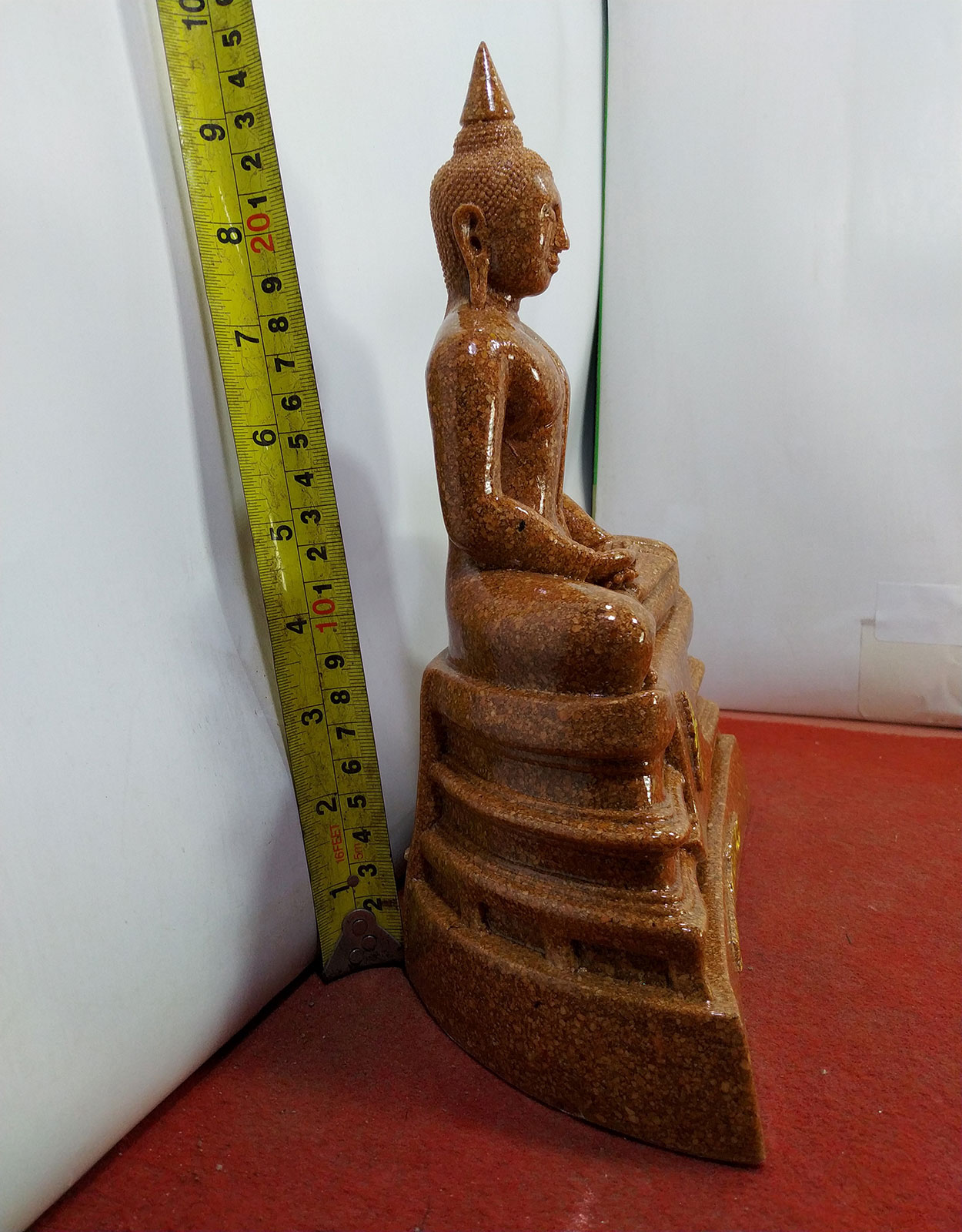 หลวงพ่อโสธร เนื้อกระเบื้องหลังคาโบสถ์ วัดโสธรฯ ฉะเชิงเทรา หน้าตัก 5 นิ้ว