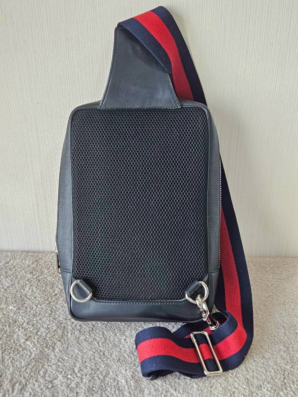 Gucci GG Black Sling Backpack
