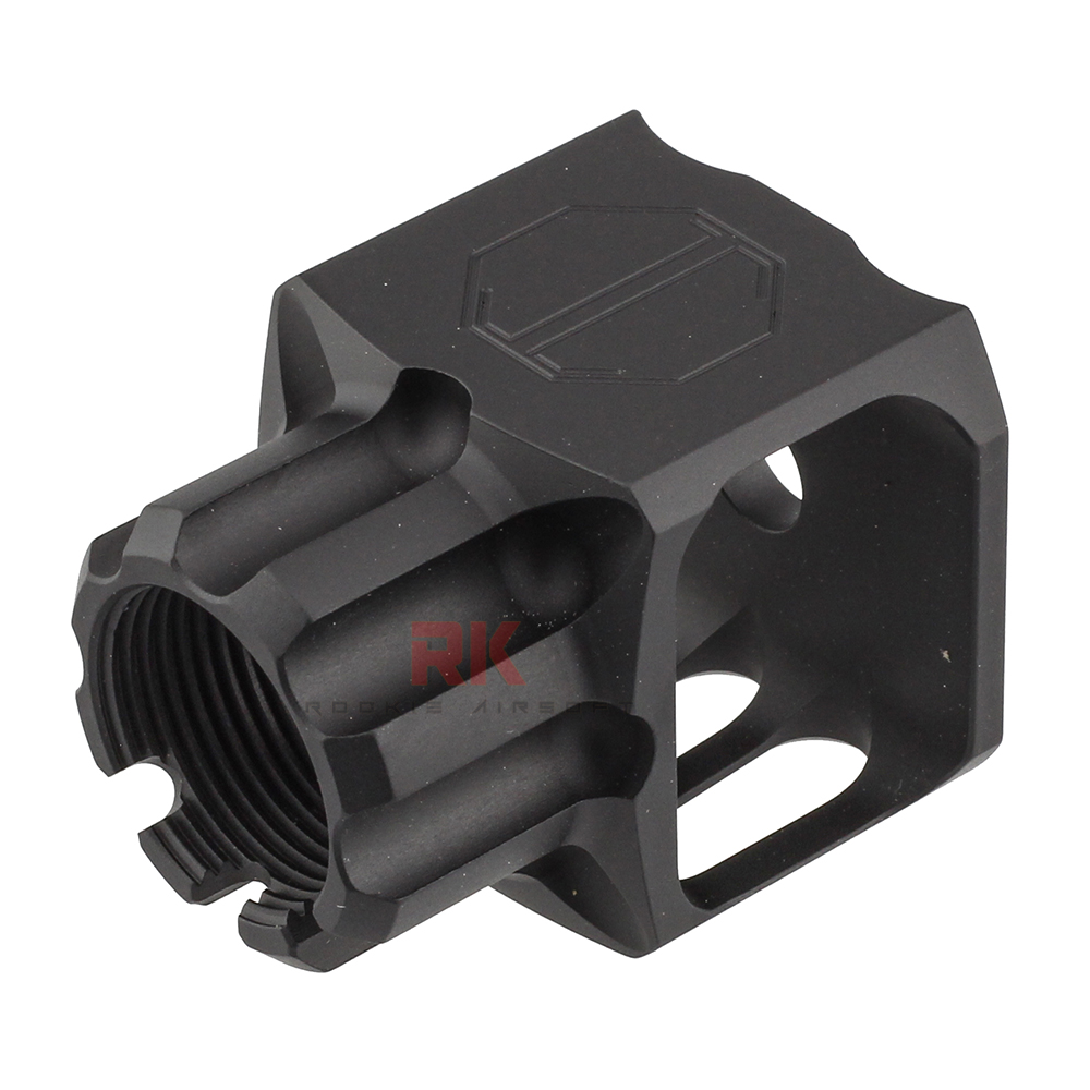 5KU JMac LAF-24 Muzzle Brake +24mm CW (5KU-303-BK)