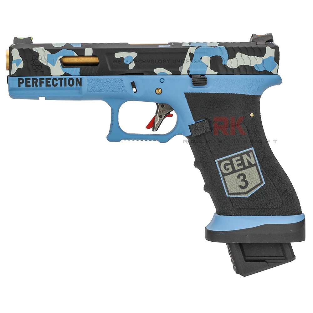 WE G17 Secret Ver. (Camo Blue)