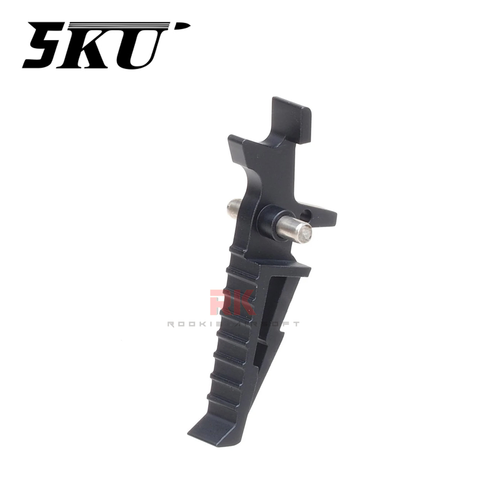 5KU CNC Aluminum Trigger for AR / M4 AEG (5KU-286) - Black