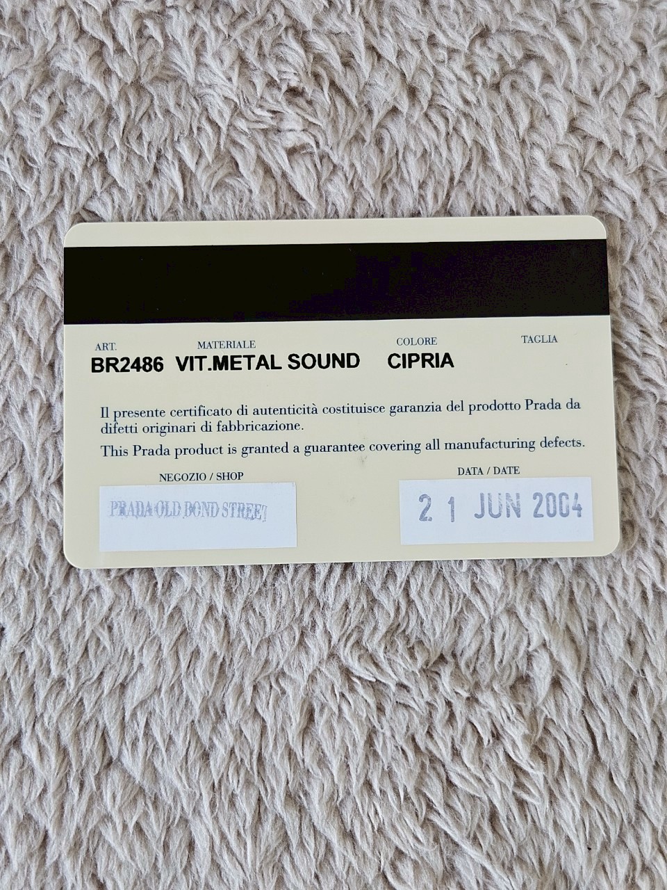 Prada Pink Vitello Metal Studded