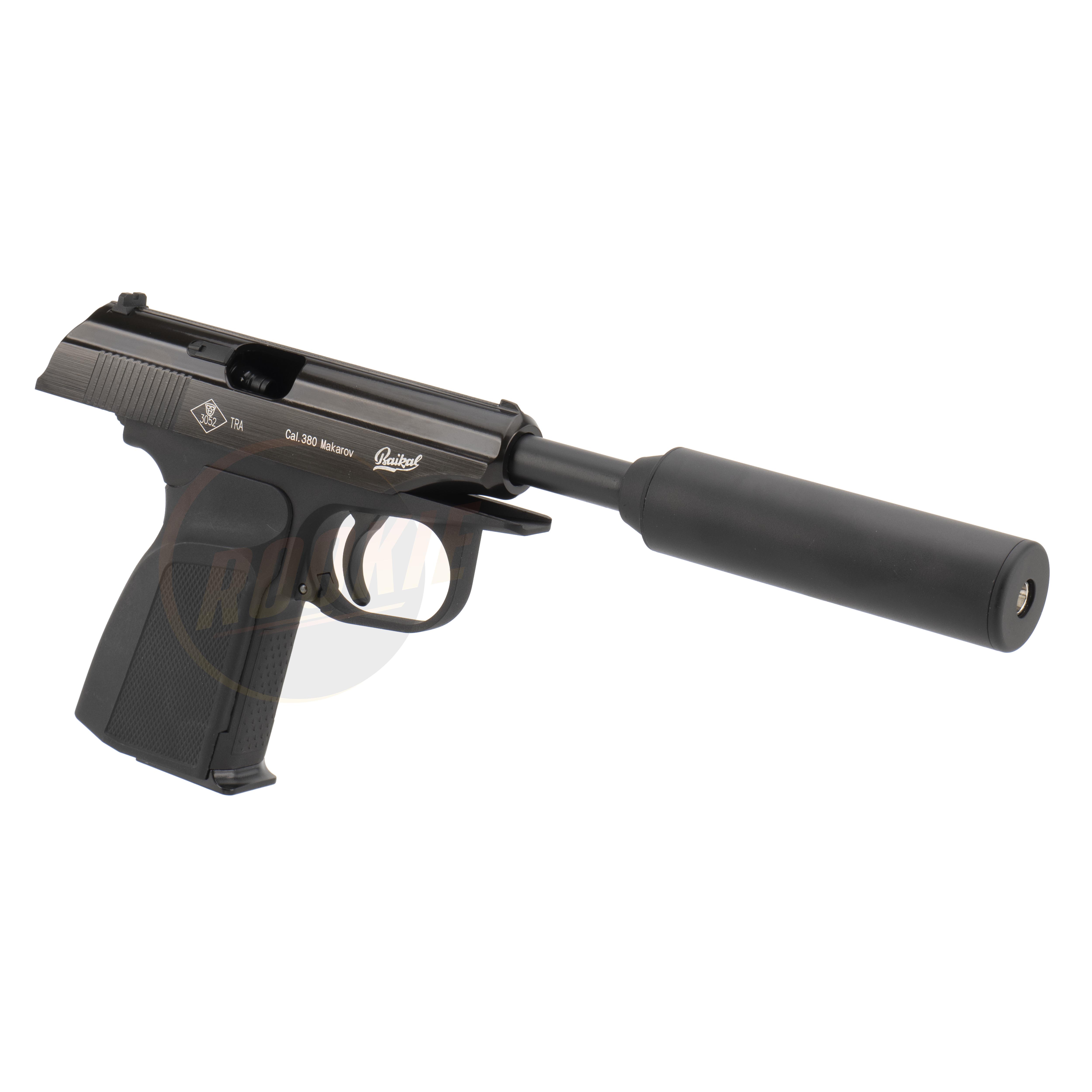 WE Makarov 654K with Silencer - Black