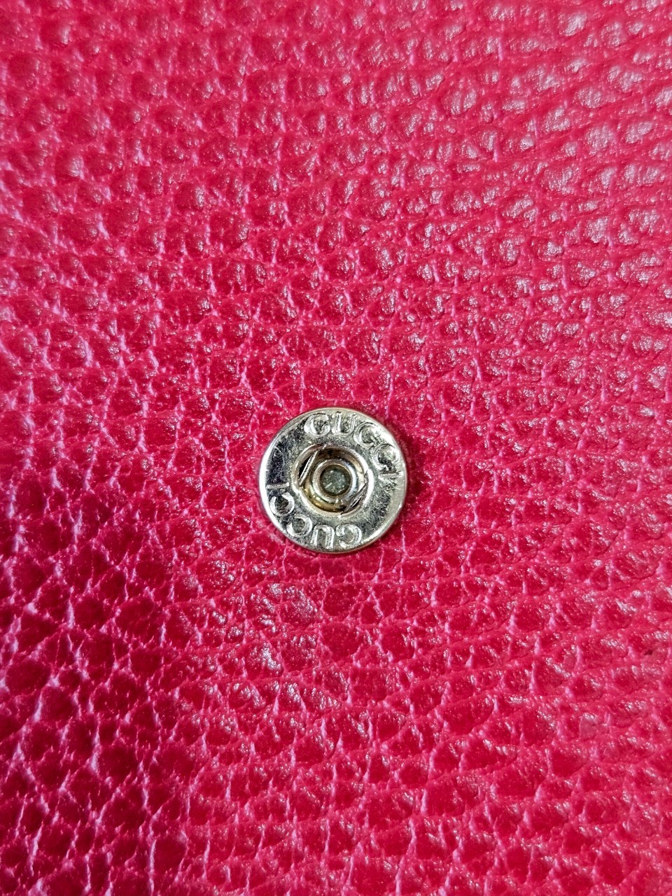 Gucci Interlock WOC สีแดง