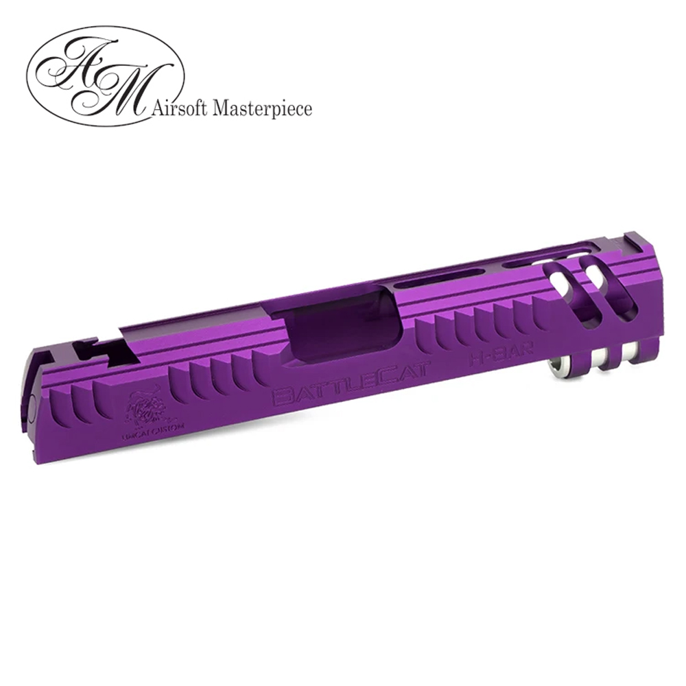 Airsoft Masterpiece Limcat Battlecat 4.3 Standard Slide for Hi-CAPA (Purple)