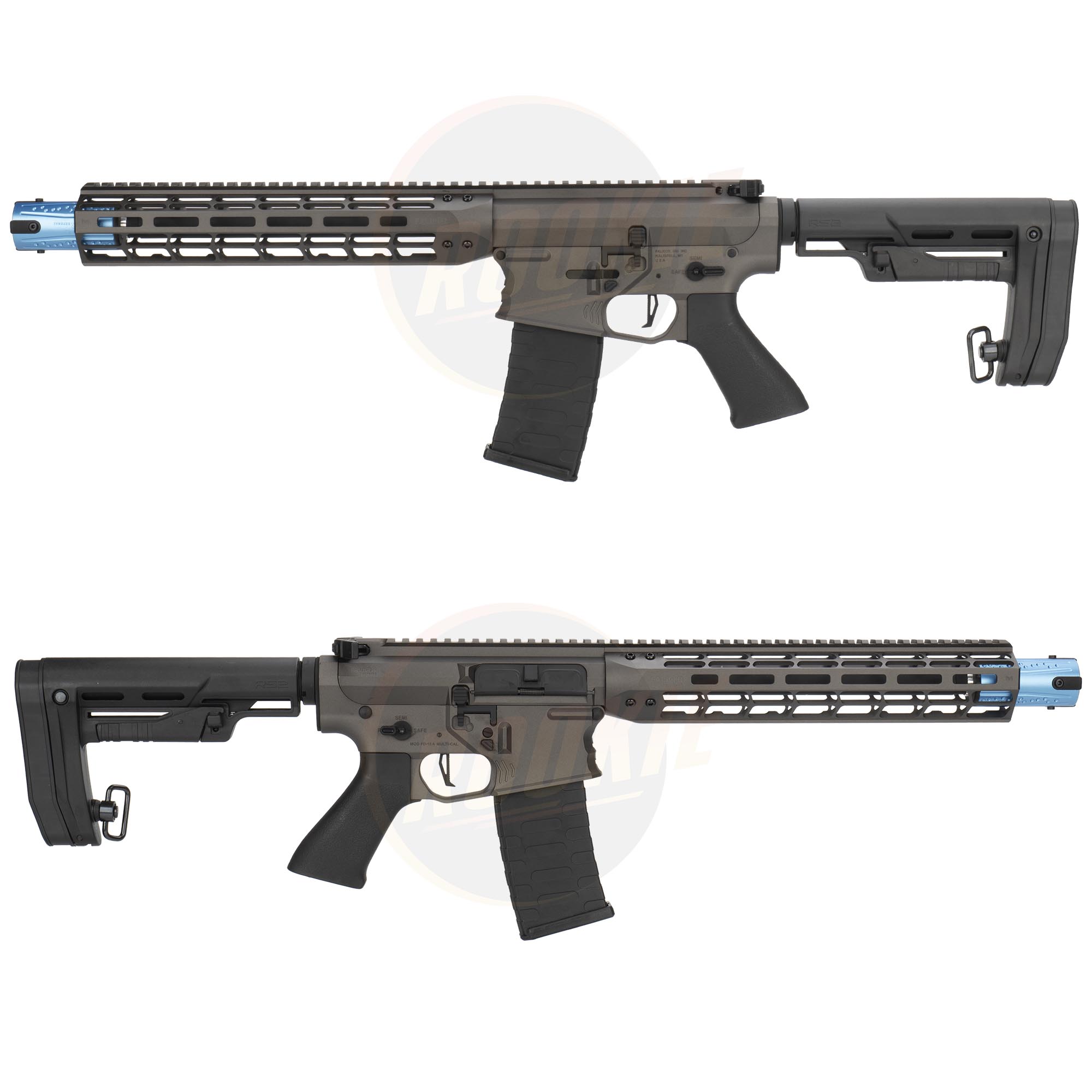 EMG / APS FALKOR AR-15 Blitz SBR AEG - Grey