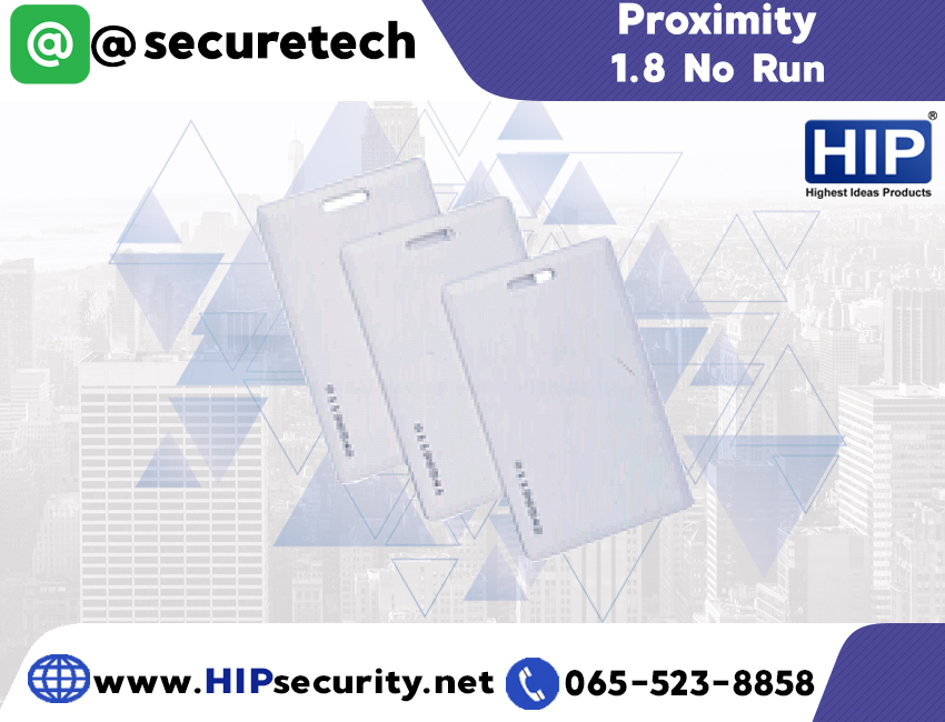 HIP การ์ด Card รุ่น Proximity 1.8 No Run