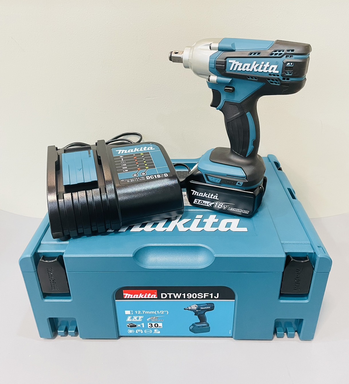 บล็อกไร้สาย 1/2" DTW190SF1J MAKITA