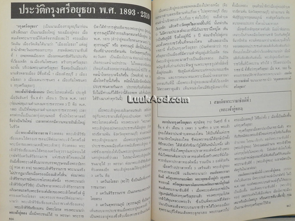 ประมวลภาพประวัติศาสตร์ชาติไทย