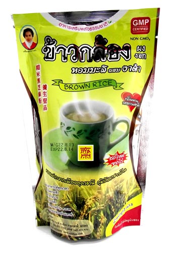 ข้าวกล้องงอกผสมงาดำ 352g.แม่อุษา