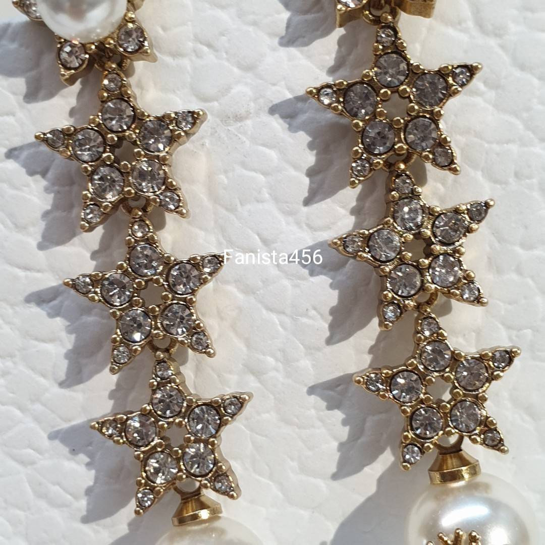 ต่างหูดิออ Dior earring ต่างหูดิออ งาน Hiend ต่างหูดิออดาว