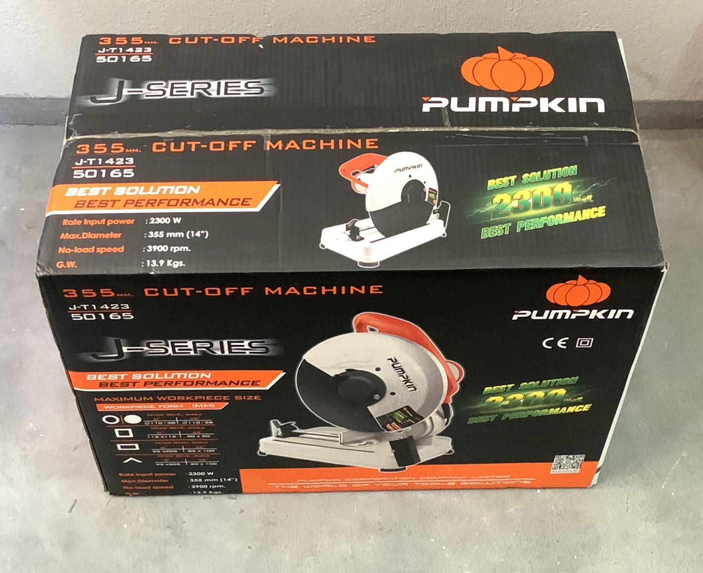 เครื่องตัดเหล็ก 14" พัมคิน 2300w JT-1423