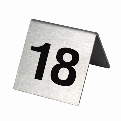 Number sign 1-20 1617-015
