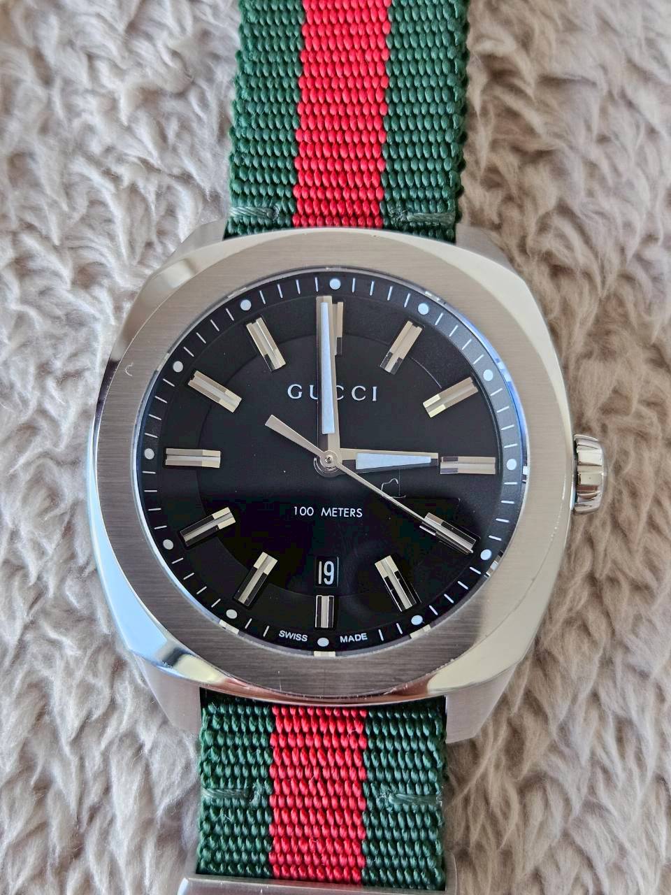 Gucci YA142403 GG2570 สายเขียวแดง