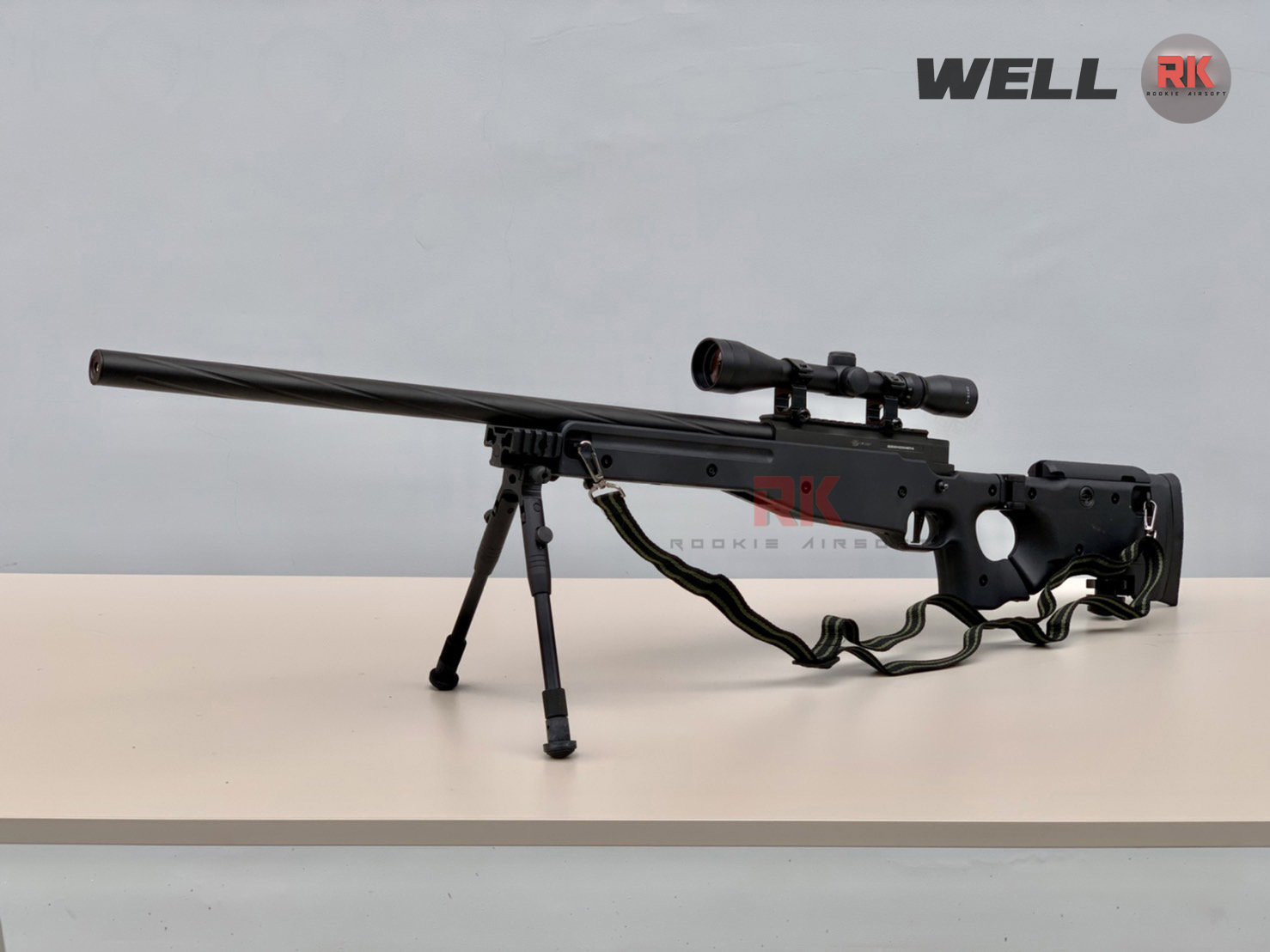 WELL MB08 Upgraded Version Sniper Rifle (Black)
