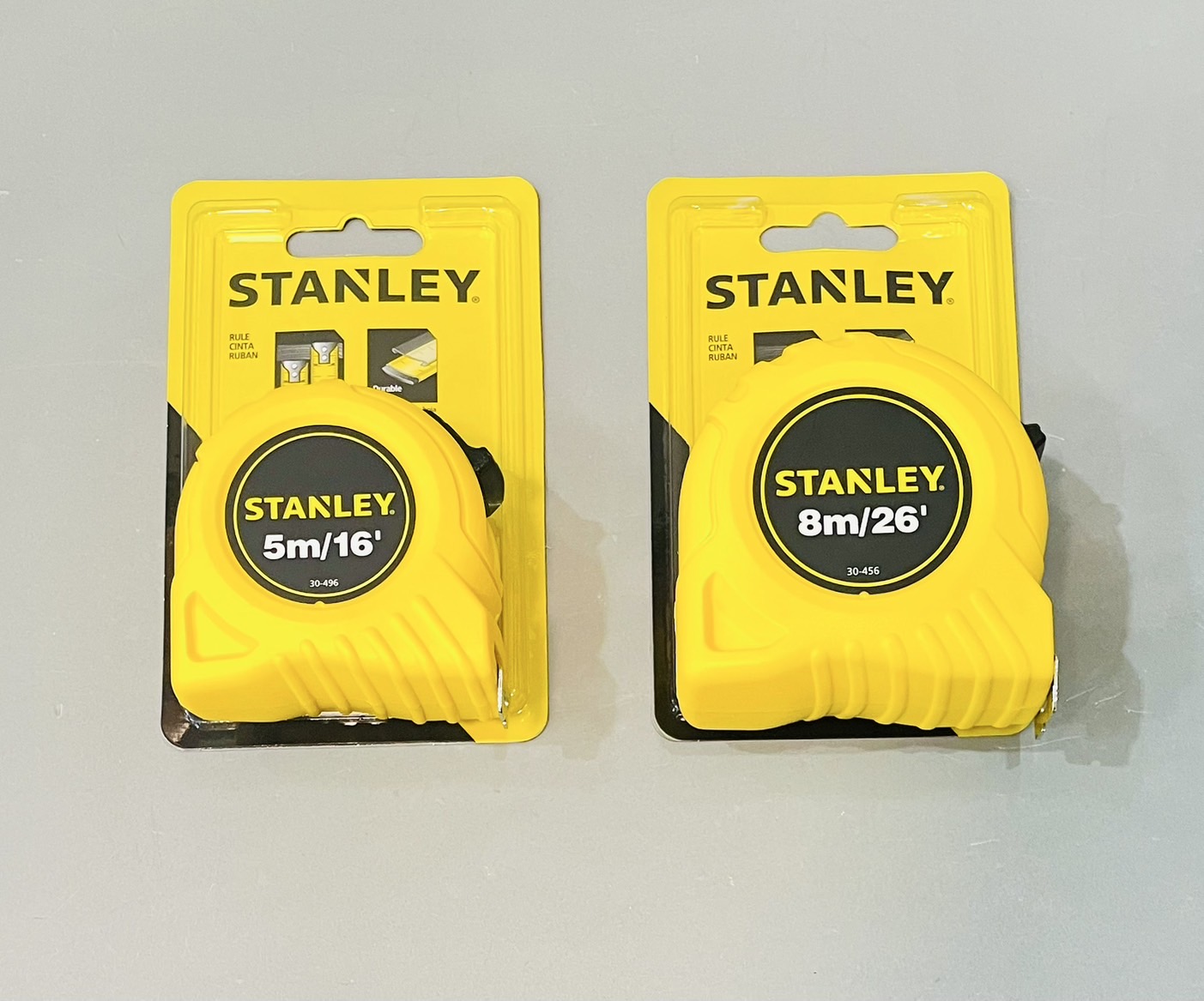 ตลับเมตร สแตนเล่ย์เหลือง 8ม. Globe