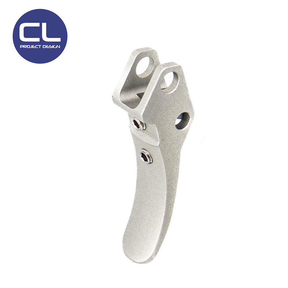 CL Project 7075 Aluminum Competition Trigger for KJ Shadow 2 (Silver)