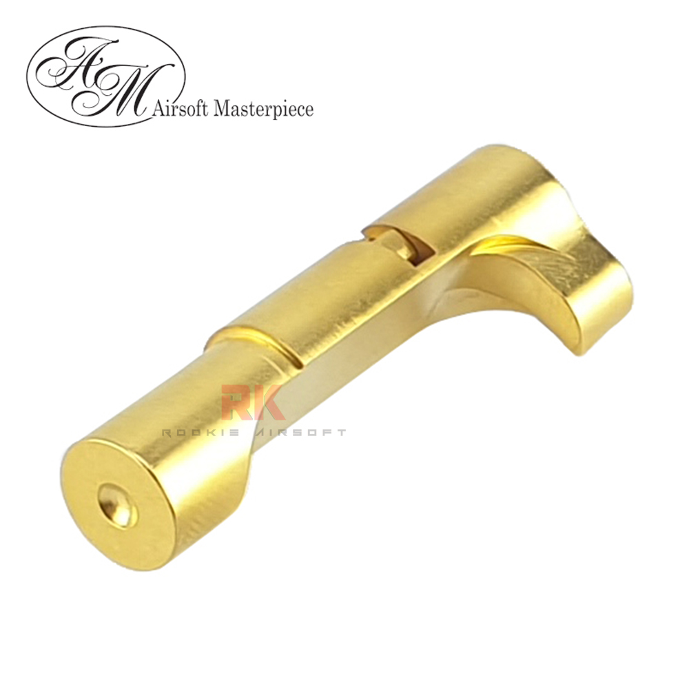 Airsoft Masterpiece CNC Stainless Steel Magazine Catch - STI (Gold)