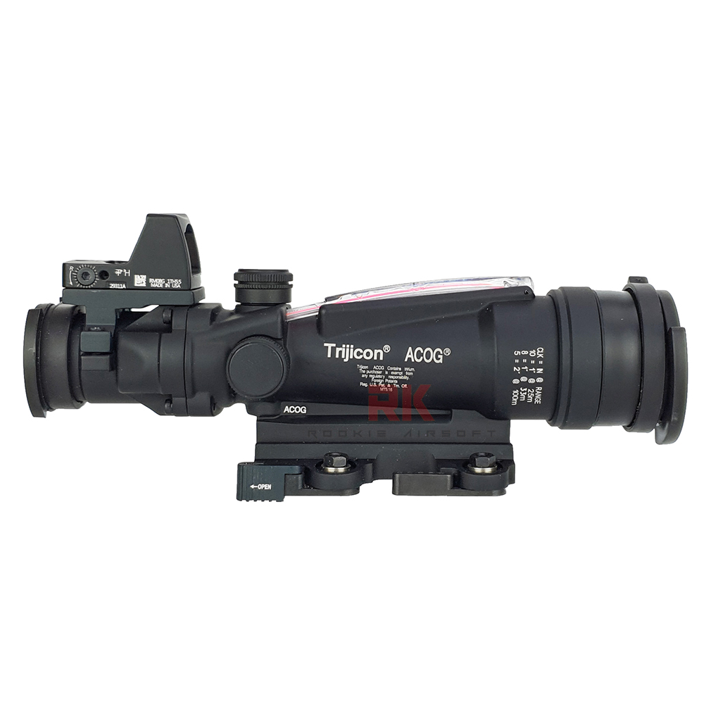 Trijicon ACOG 3.5x35 TA11 Rifle Scope with Red Fiber Optic