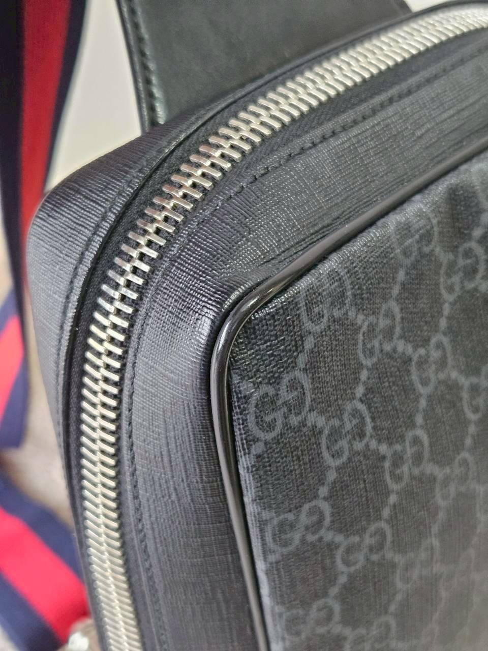 Gucci GG Black Sling Backpack