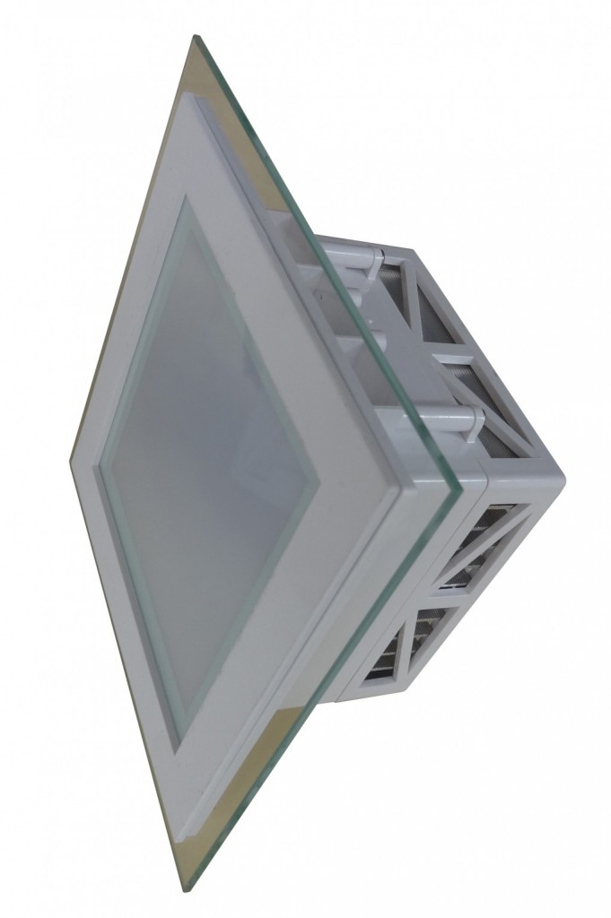 ชุดโคมไฟดาวน์ไลท์ (Down Light) 10w (กรอบสีขาว)