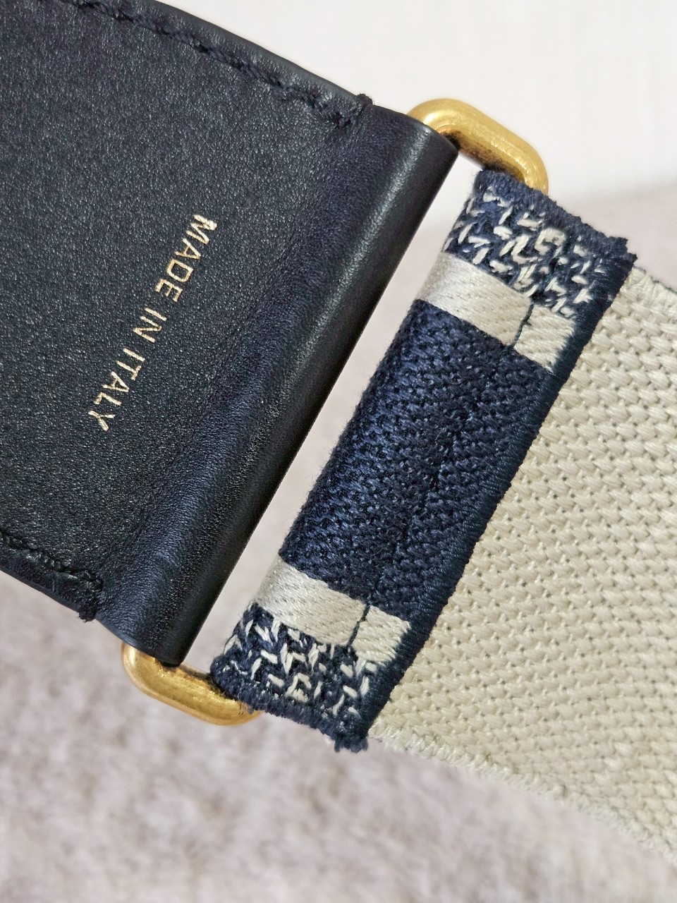 Dior Strap สีน้ำเงิน