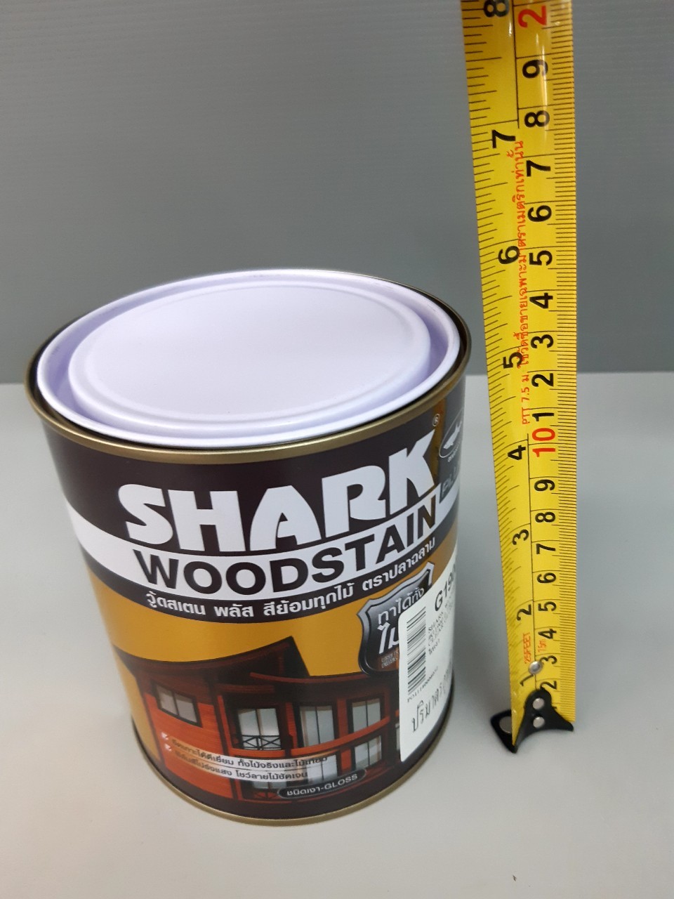 สีย้อมไม้พลัสกึ่งเงา 0.75 ลิตร