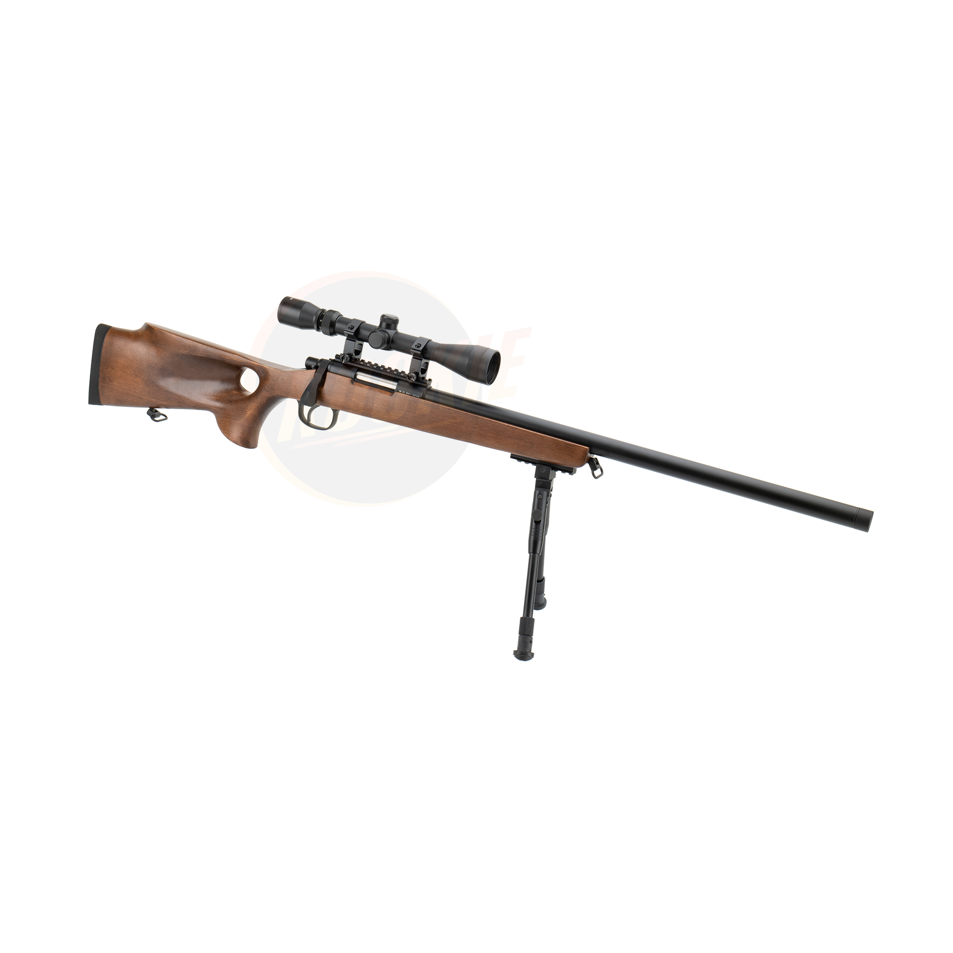 Double Bell 204-1 VSR-10 Varmint Thumbhole Air Cocking - Real Wood