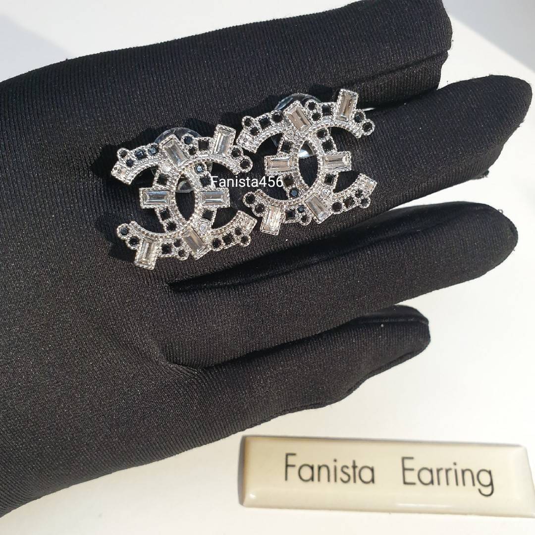 ต่างหู Chanel Earring ต่างหูชาแนล ต่างหู Chanel ติดหู งาน Hi end