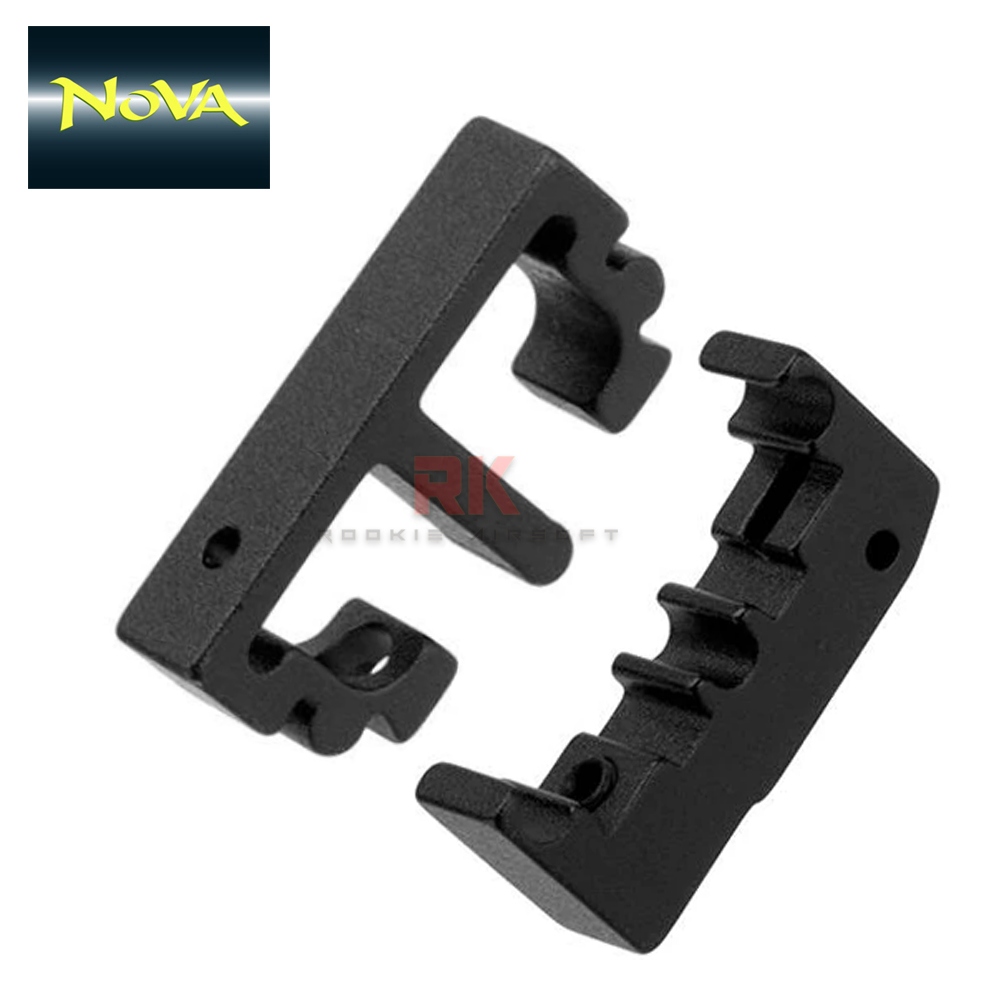 NOVA Puzzle Trigger Set (Medium Flat) for Marui Hi-CAPA - Black