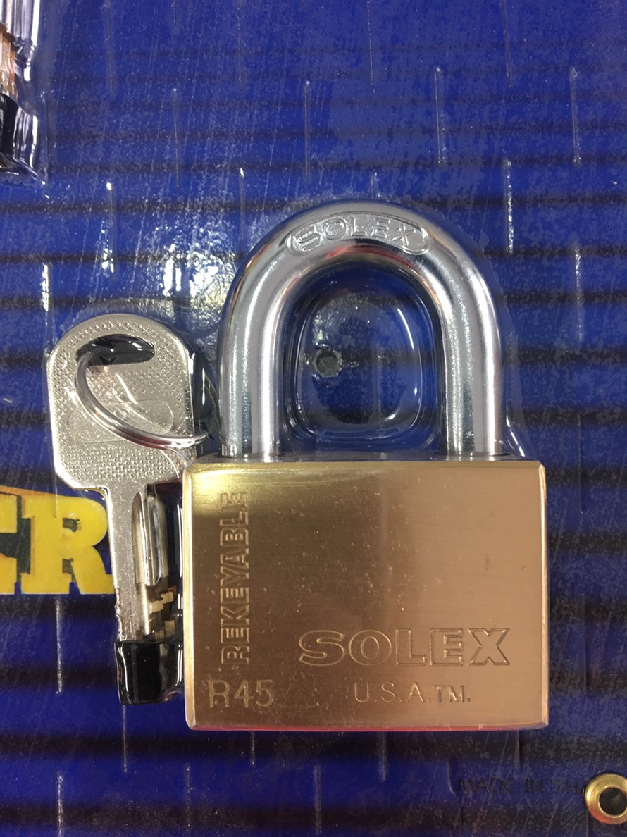 กุญแจชุดมาสเตอร์คีย์ Solex 45mm (3ตัวชุด)