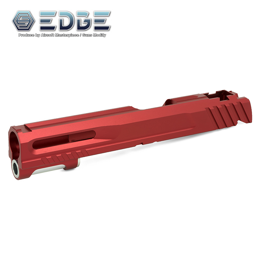 EDGE "NORRIS" Aluminum Standard Slide for Hi-CAPA / 1911 (Red)