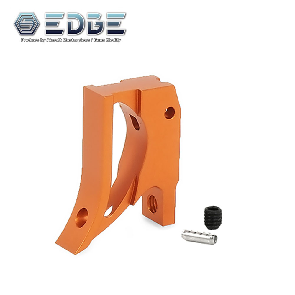 EDGE Custom "T2" Aluminum Trigger for Hi-CAPA / 1911 (Orange)