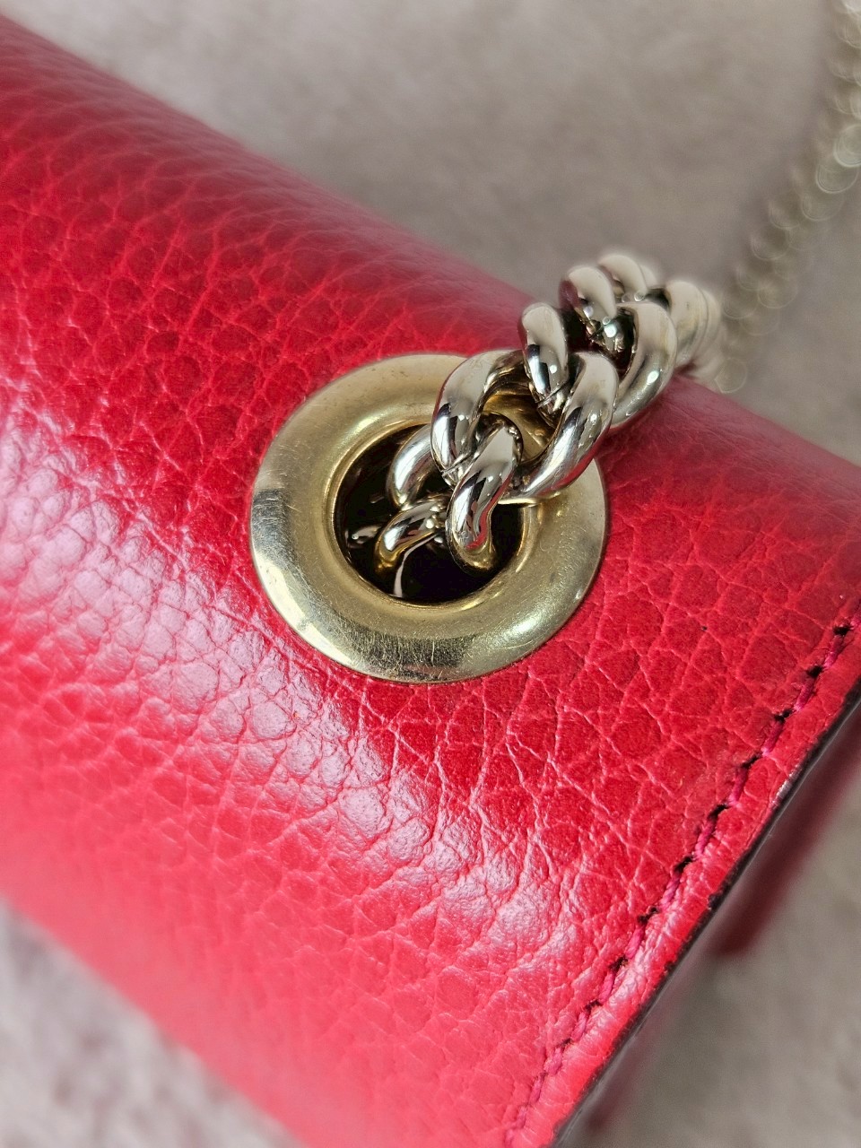 Gucci Interlocking Red