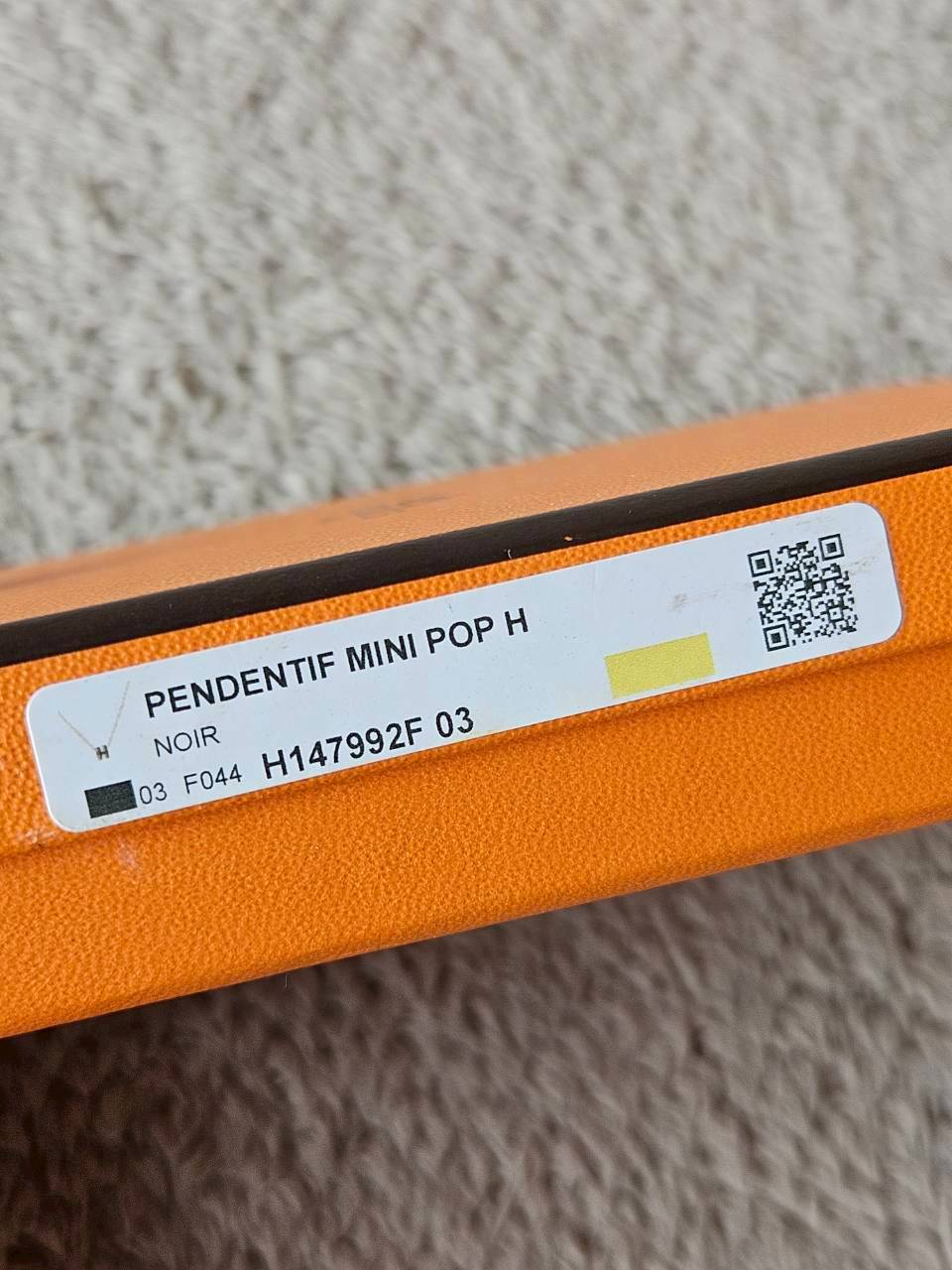 Hermes Mini H Pop Pendant