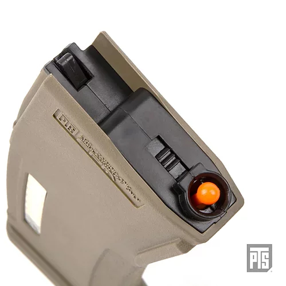 PTS EPM 30/120rds Mid-Cap for Tokyo Marui Recoil Shock M4/SCAR-L (FDE)
