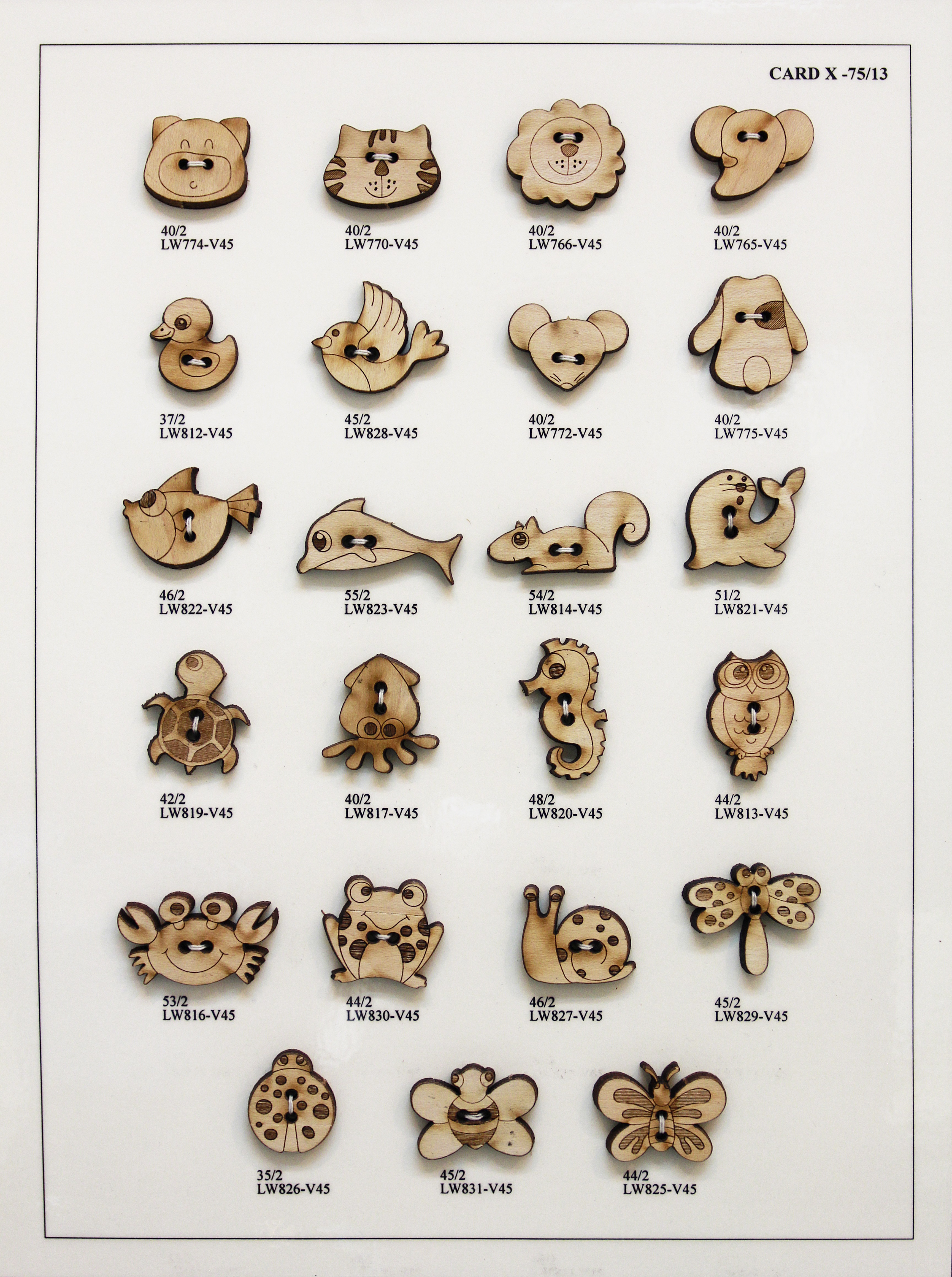 NATURAL BUTTONS
