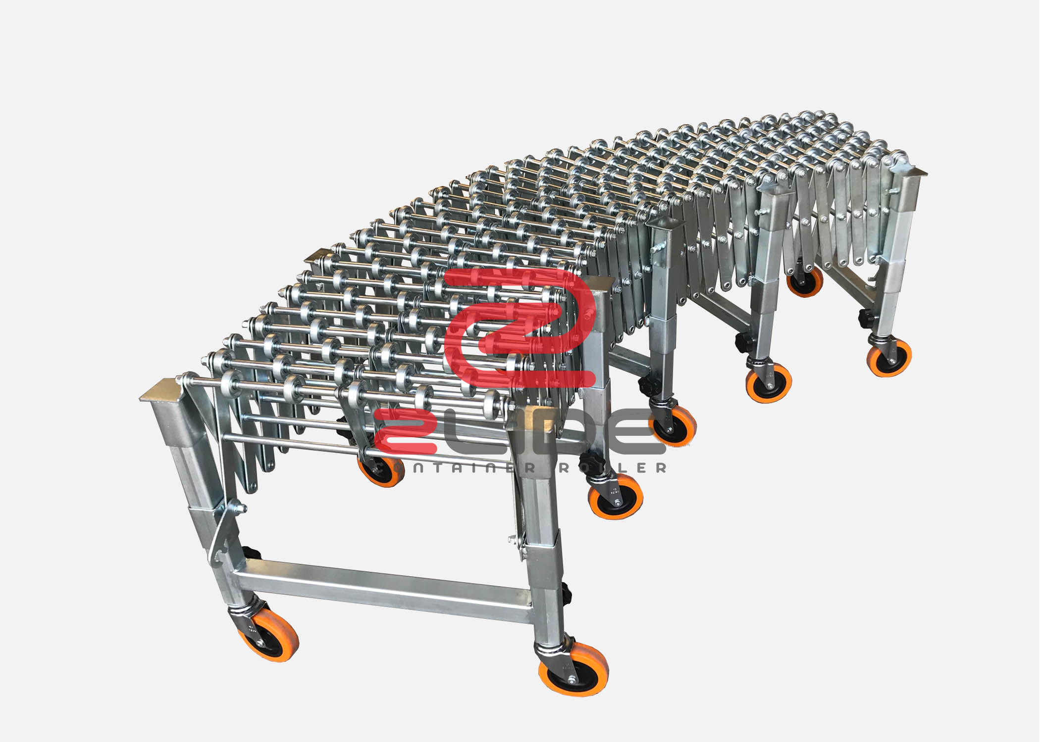 Extendaflex รางลูกกลิ้ง (ลูกล้อ) ยืดหดได้ EXW 380-4040 spec W40 x L400( max ) x H( 55-85 )