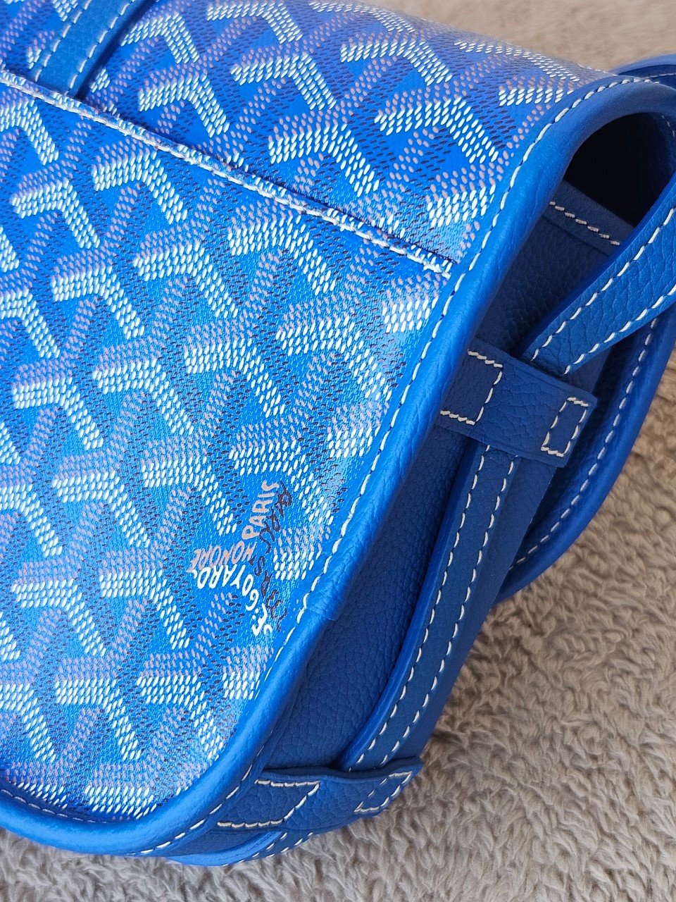 Goyard Belvedere PM sky blue